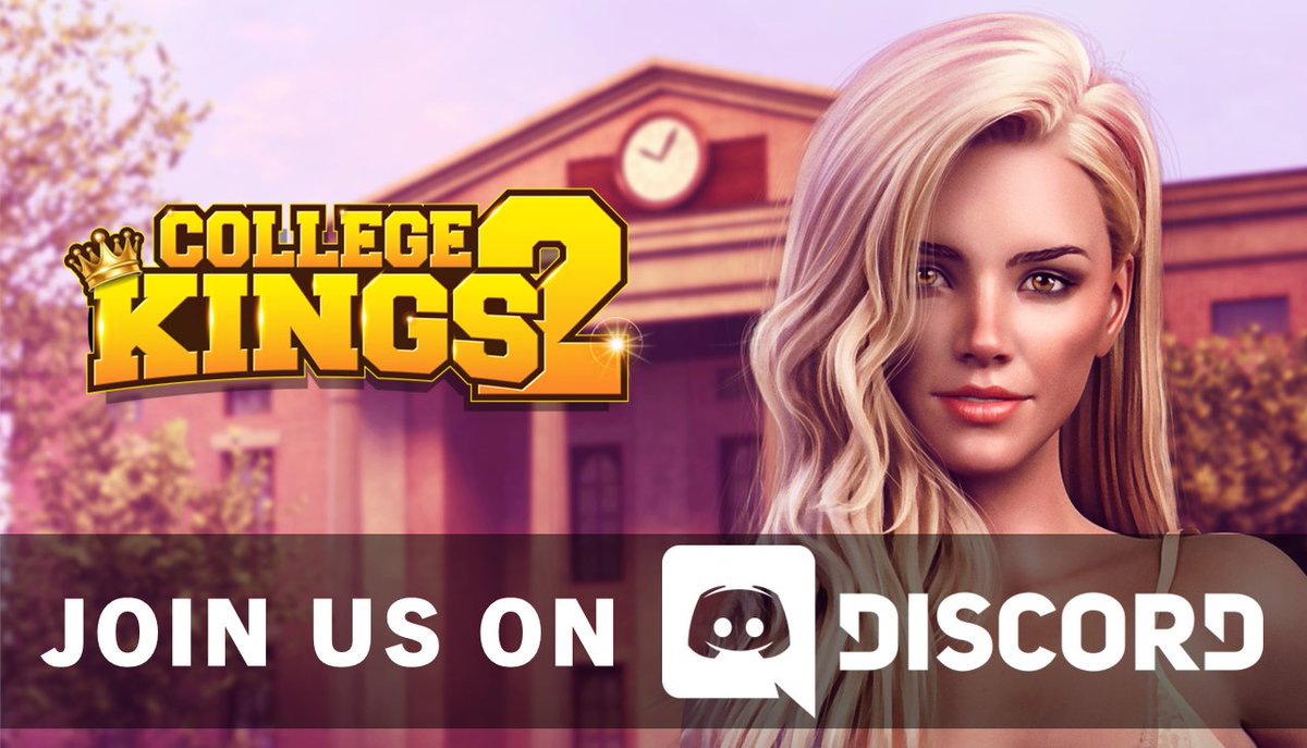 UndergradSteve's tweet photo. Join our Official Discord Community: https://t.co/ppsRSMhxph
Connect with the College Kings community & get help progressing; timely quality tech support or the latest gaming news on our Discord server.
#discordservers #discord #gamingpc #indiegame #visualnovel #playerchoices https://t.co/pWZo7zWxxd