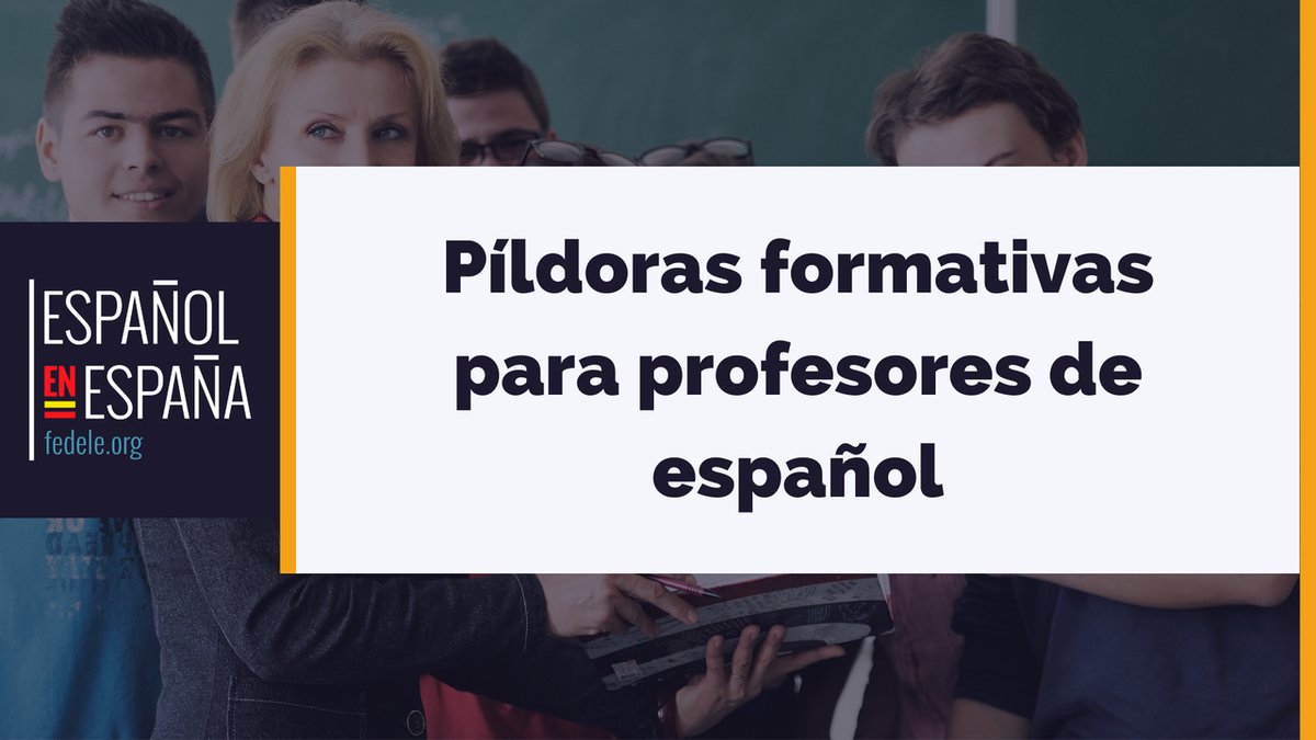 federacionele's tweet photo. Como profesor ELE, no puedes perderte estas sesiones formativas que ofrecen nuestras escuelas federadas en abierto y de forma gratuita para profesores de español como lengua extranjera (ELE). 
➡️ https://t.co/0f91YtRMlN https://t.co/ekWACWWpbe