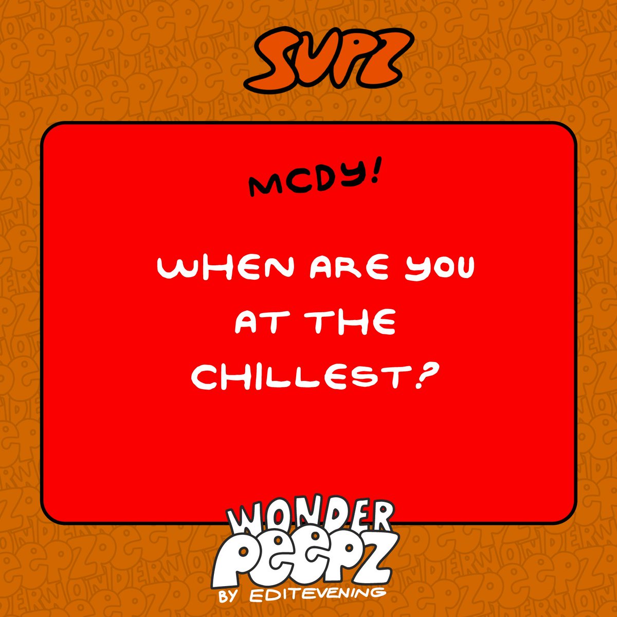 wonderpeepz's tweet photo. Those wonder holders will be asked a question to which their answer will influence the Legendz... https://t.co/zcJZXAqXxg
