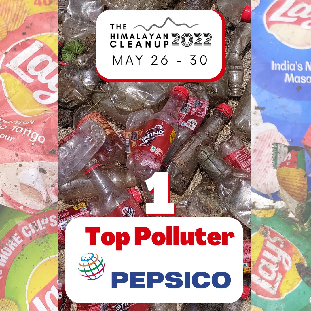 ZWH_Himalaya's tweet photo. The top companies that are polluting the Indian Himalayan region revealed in The Himalayan Cleanup, from 26th May to 30th May 2022 https://t.co/Wo2SuEJTtR