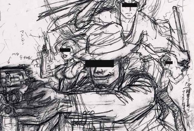 Post by 山本貴嗣 on X: 下絵のコピーです