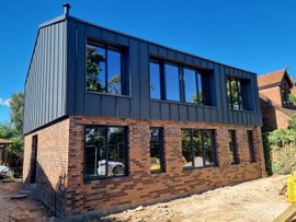 FlitcraftLtd's tweet photo. 'From little acorns as they say' and look how it's grown!  If you have a timber frame project you would like to discuss with Flitcraft, please call us on 01995 679444 #injectawall #newbuild #timberframe #construction #flitcrafttimberframe #ukconstruction #flitcraft https://t.co/YaXx2XFqlF