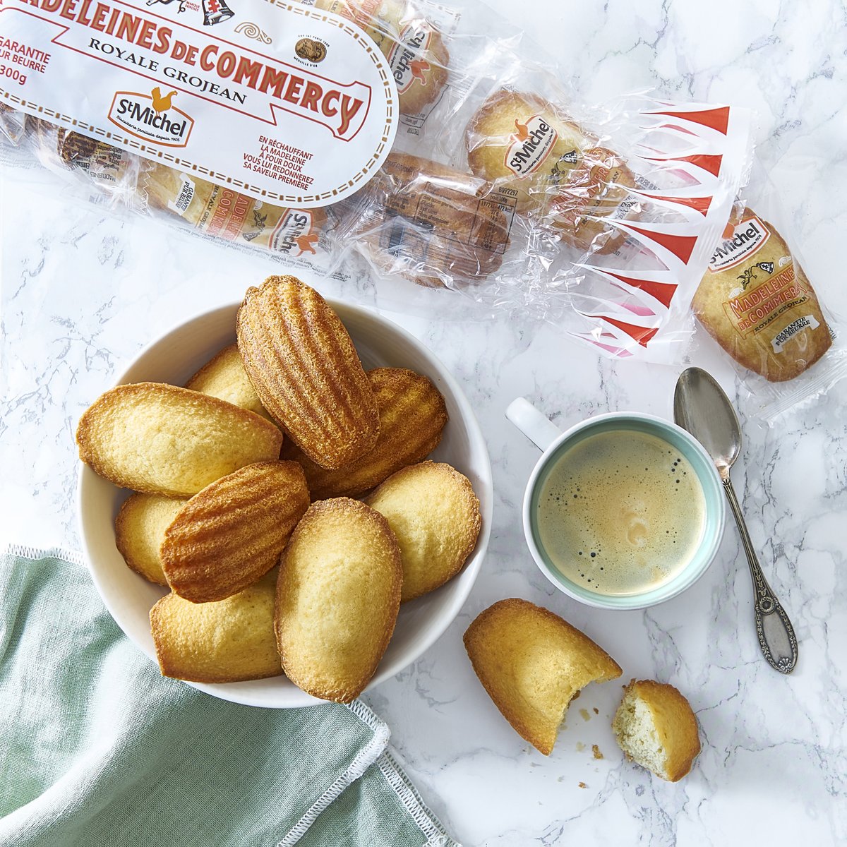 👨‍🍳 Retrouvez le savoir-faire de St Michel dans nos Madeleines pur beurre fabriquées selon l'authentique recette de Commercy depuis 1755.
.
.
#commercy #madeinfrance #fabricationfrançaise #recette #savoirfaire #histoire