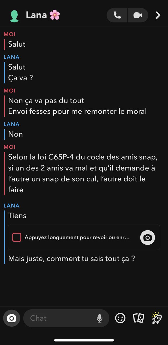 XoNEnVif's tweet photo. Elle sait pas que j’follow Masdak https://t.co/U3f9iLjD4A