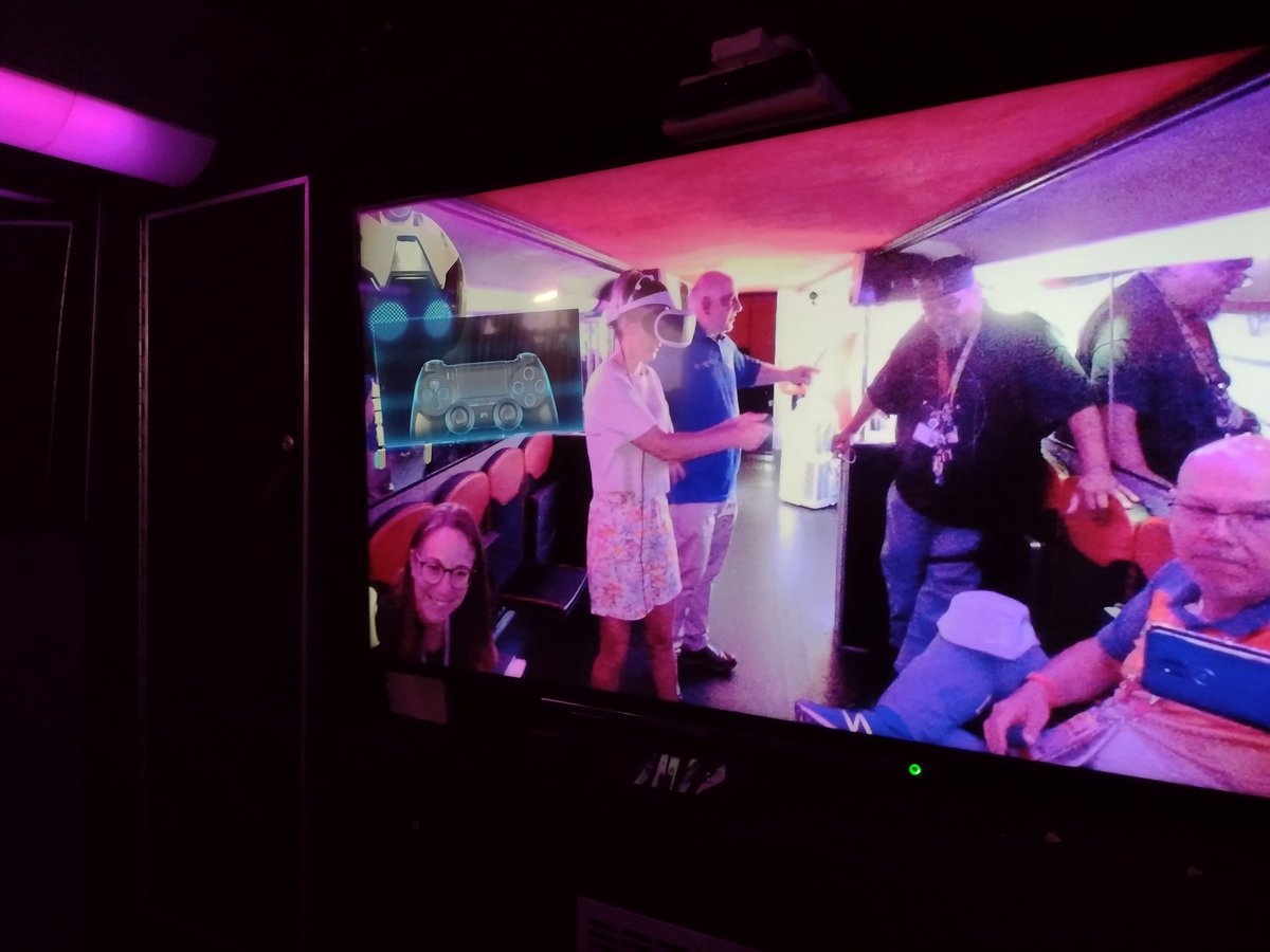 Suzy, our Commonwealth Active Communities Connector, checking out the Youth Bus at Lion Farm playing fields today. <a href="/Blkctrymoving/">Black Country Moving</a>