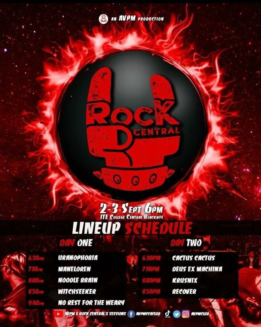 First show in almost 3 years. Rockin away this 2nd September at this year's ITE Rock Central!