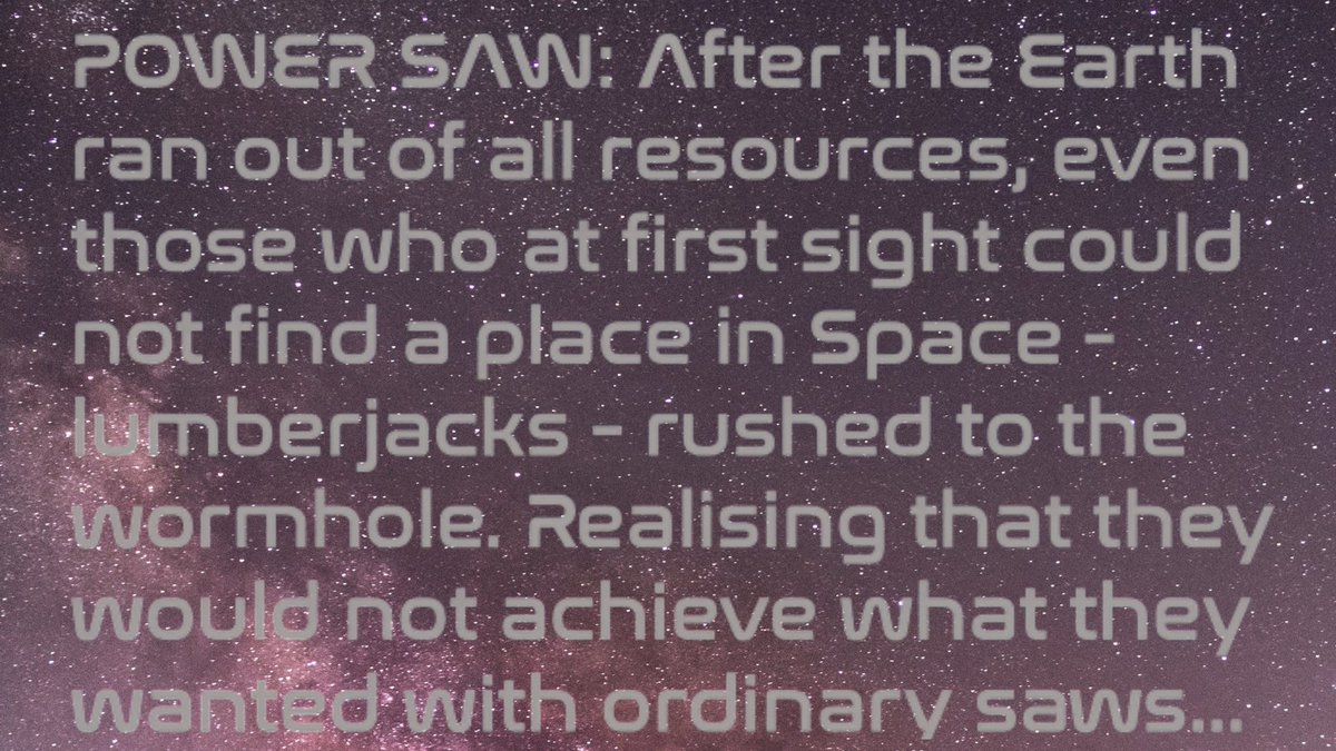 AlienWorlds's tweet photo. [2of2] 

ᑭᗝᗯᗴᖇ ᔕᗩᗯ ᒪᗝᖇᗴ:

#NFTpoints #mineeveryday #alienworlds #NFTCommunity #NFTGaming #NFTutility https://t.co/xQlPqReRec