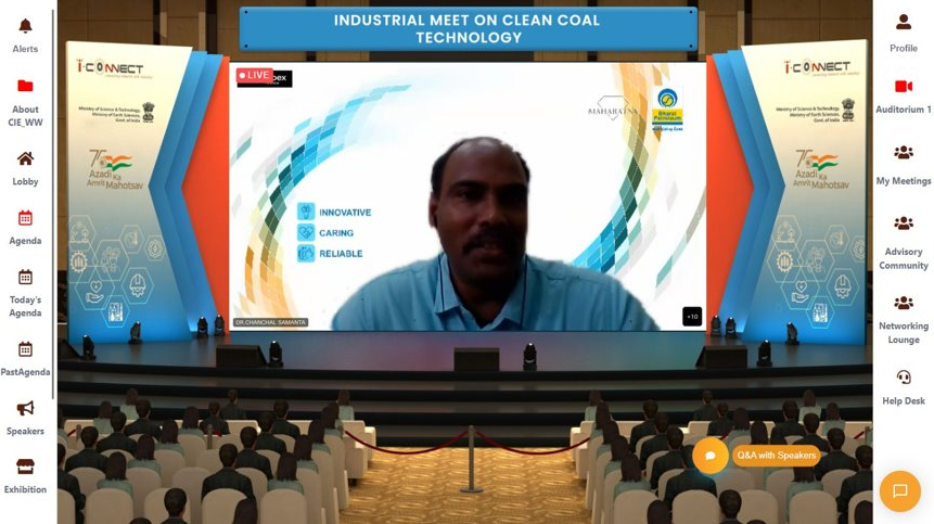 i_Connect75's tweet photo. Here are the glimpses from today's @i_Connect75 virtual event #1 - Industry Meet on Clean Coal Technology.

#iconnect75 #iconnect #azadikaamritmahotsav2022 https://t.co/K4LBTPzj6y