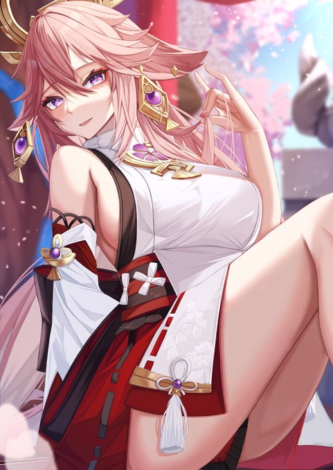 八重神子
#原神 #Genshinlmpact 