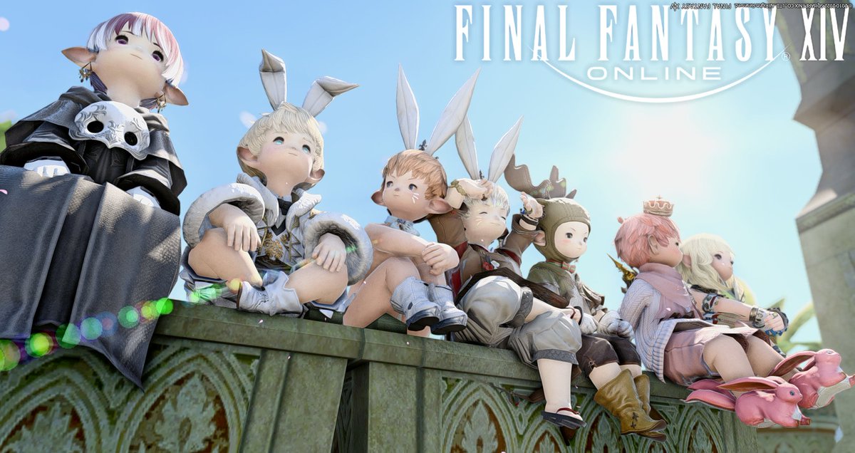 abcdeFeng's tweet photo. Popotoes getting some sun 🌞 #lalahellfc #ffxiv #GPOSERS #FFXIVScreenshots https://t.co/qJKwHMn1fE