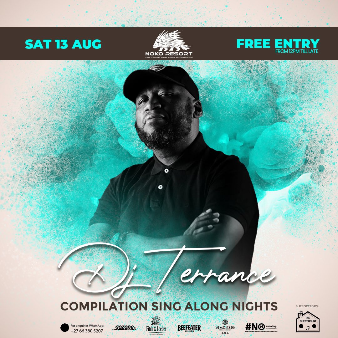 nokoresort's tweet photo. Remember the first Music Box Compilation?
@Djterance96 is taking us through the journey of Music Box Compilations @nokoresort — Sat 13 Aug
#HouseMusicCompilationNights
#NokoResortsCompilationNights
#CompilationNights
#TakeMeBackToThatHouse
#ItsOurHouse
WhatsApp 0663805207 https://t.co/nun5Gdy5oy
