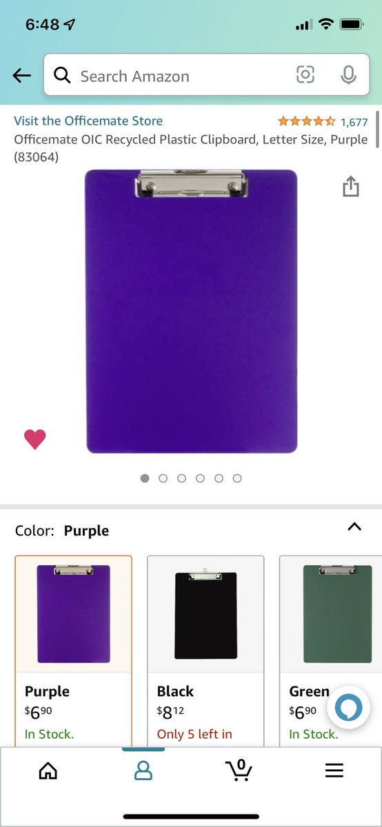 MrsRMeyer's tweet photo. @thesarahfremont 8th grade US history teacher in Iowa looking for help #clearthelist #teachertwitter my purple clipboard is on flash sale today! So grateful for any help.  https://t.co/vZXgXurV9m https://t.co/ypNavPtyXb
