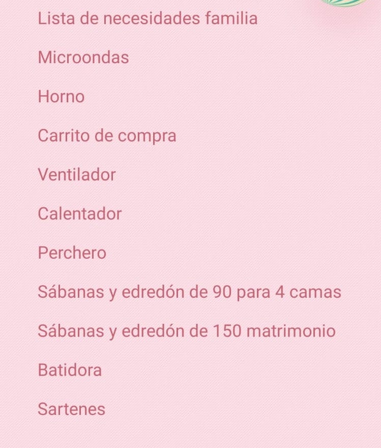 A ver, abrid cajones y alacenas. Se necesita todo esto para una familia en #Sevilla que acaba de encontrar vivienda y no tiene recursos económicos para asumir el gasto. ¿Podéis mirar si les echamos una mano? 👇👇👇
