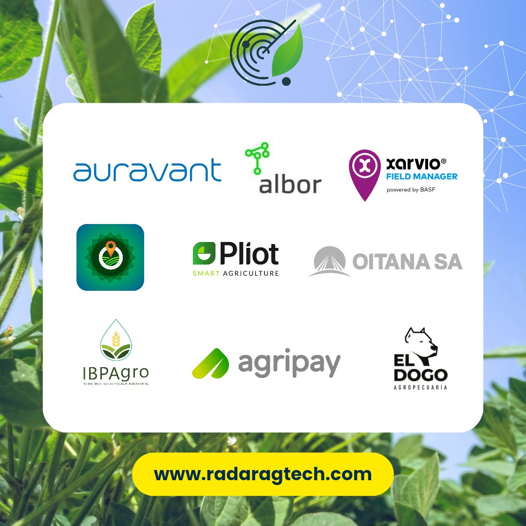 RadarAgtech's tweet photo. 🌟 Gracias por sumarse a nuestros buscadores #Agtech 🌟

👉🏼 https://t.co/tD08VB0HbJ https://t.co/kXWZsH7I3b