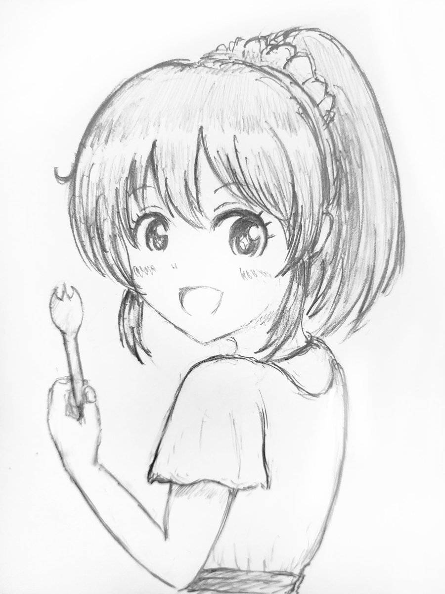 見返り美人今回のトプちゃんしかり 見返り美人構図好きなのでよく描いちゃうんだよな 青空よら Yorのイラスト