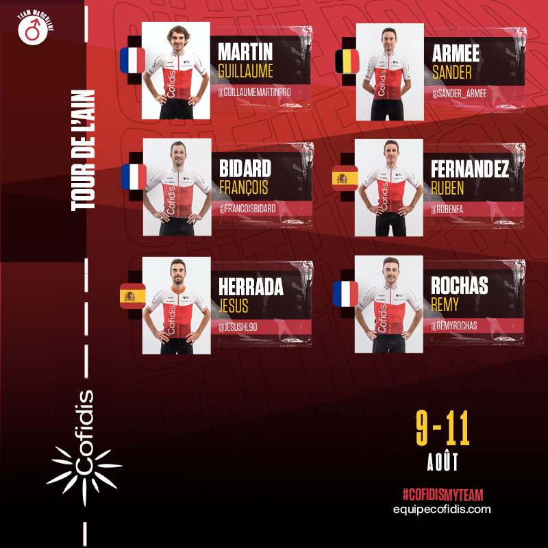 Début demain du <a href="/tourdelain/">Tour de l'Ain</a> avec une belle équipe de grimpeurs pour viser les étapes et le général de cette course de 3 jours.
#tourdelain