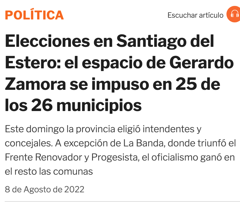 Los feudos son indestructibles desde las urnas y sus habitantes así lo desean.   Si algún día cambia el sistema será por la fuerza cuando se aniquile la coparticipación.
