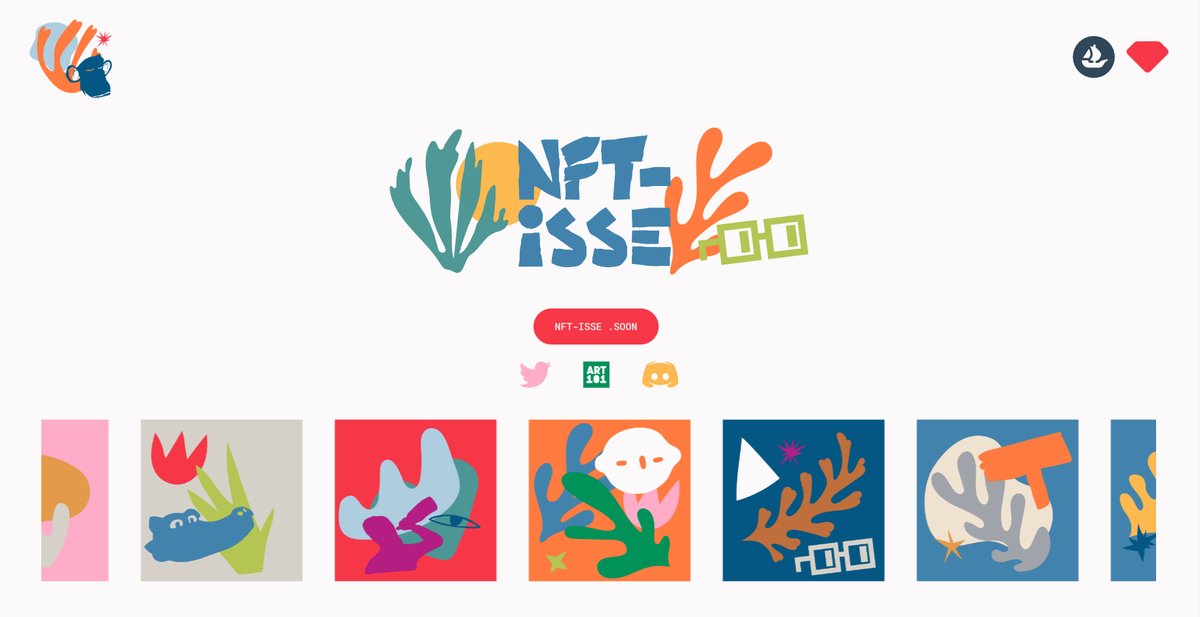 Art101.io tweet media