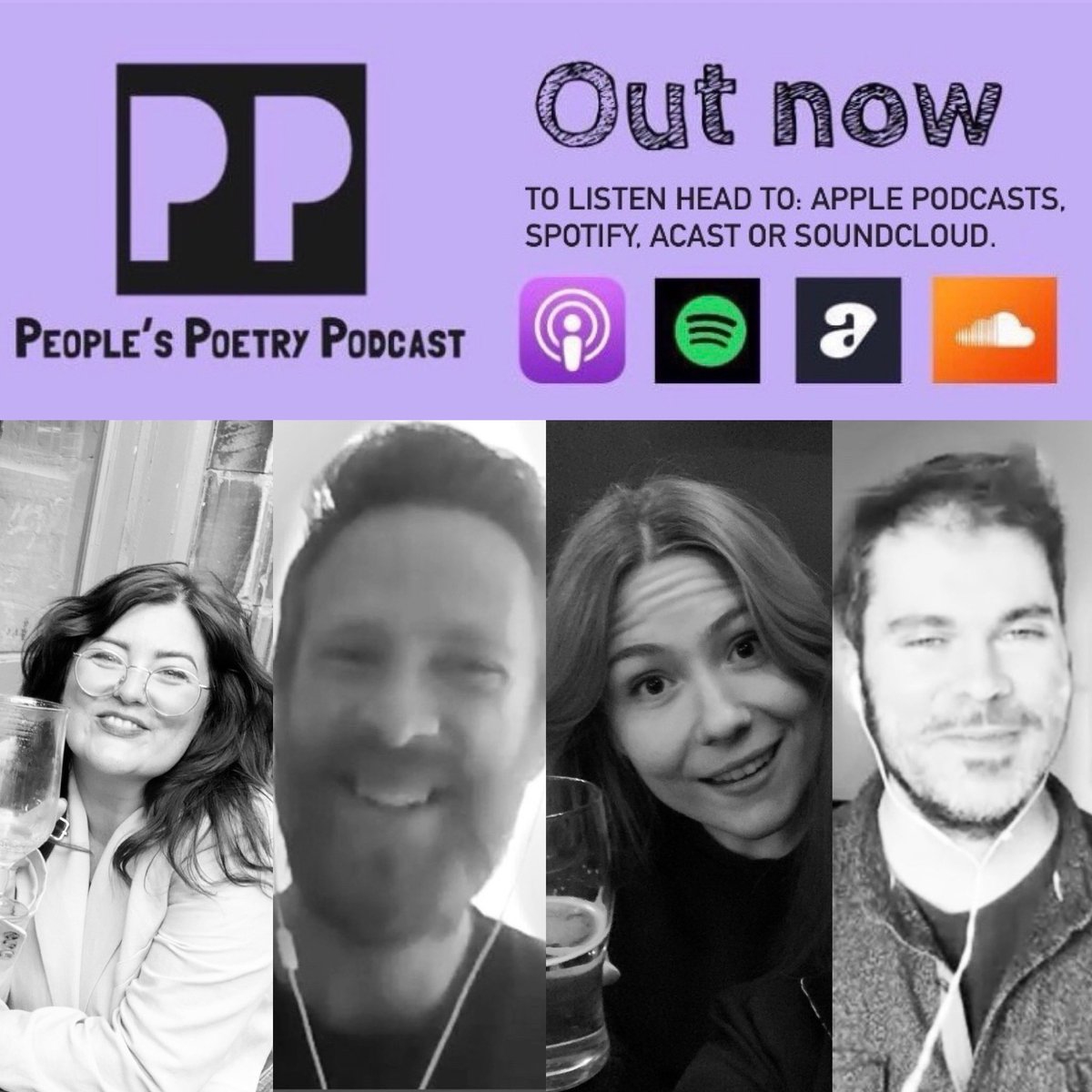 Wotcher! Been a while ain’t it? We’re back with series 8! Featuring chats with <a href="/ssexton02/">Stephen Sexton</a> <a href="/DemiAnter/">Demi Anter</a> <a href="/WildingGeorgina/">Georgina Wilding</a> <a href="/stevewrites3/">stevewrites</a> all incredibly honest and open as we dug down into their work. Head to wherever you get your podcasts to listen. (More series 8 episodes to follow)