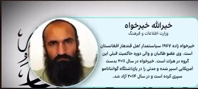 WasslHazara's tweet photo. Perpetrators of #HazaraGenocide98 are now in power and holding official posts in Taliban gov. 
These are also the former Guantanamo inmates who released by the United States.
Many western countries are formally engaging with them especially #Mottaqi https://t.co/p2NZwajjAI