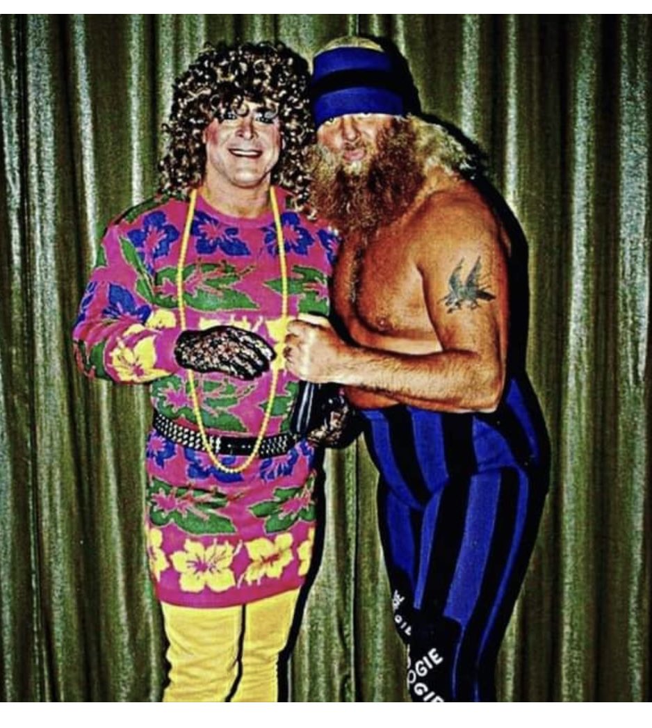 Many people don’t realize I’m a second-generation @NWA star! Here’s a photo of my Mama &amp; Daddy. Mama disappeared off TV cuz she was expectin’… But I’ll make ‘em both proud!