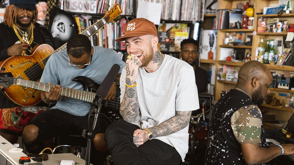 themusicpimp's tweet image. Hace 4 años NPR lanzó el Tiny Desk más grande de todos: el de Mac Miller. Aquí les dejo el link para que lo revivan. youtu.be/QrR_gm6RqCo