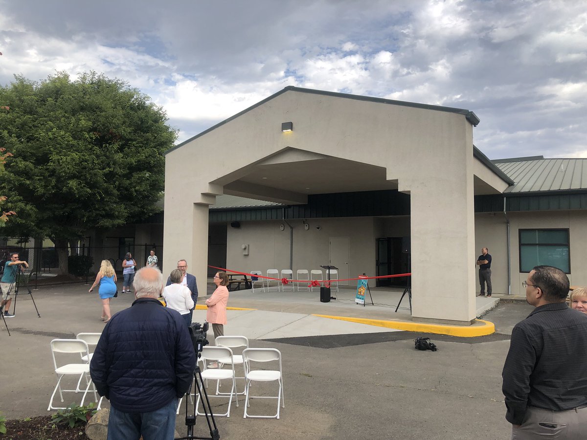 City and county officials are gathering for the ribbon-cutting and grand opening of the Navigation Center. The 75-bed facility is the latest to open in response to pervasive homelessness across the region. More later on KLCC.