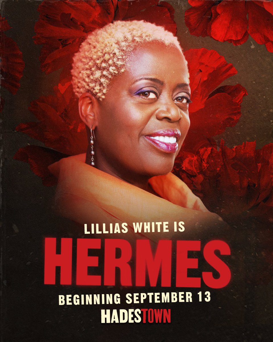 We are ecstatic to welcome the beloved Tony and Grammy Award-winning legend, Lillias White, to Hadestown on Broadway as our new Hermes beginning September 13th!