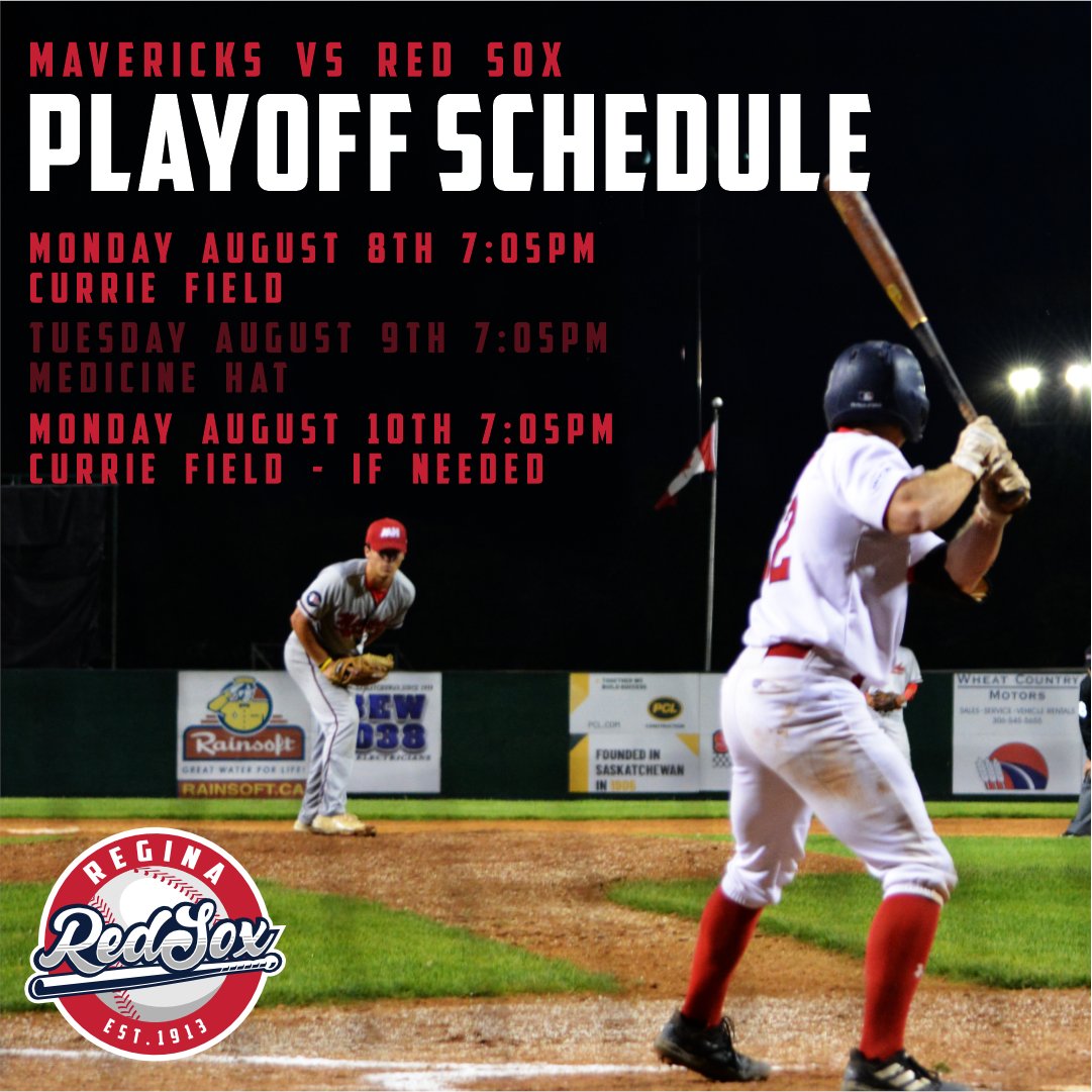 ReginaRedSox's tweet photo. Like, retweet for your chance to win some tickets to tonight's game!  Draw will be made at 4pm! 

Red Sox start their journey tonight vs the @mhmavericks to be Western Canadian Baseball League Champions! 

First pitch is at 7:05 pm tonight!  

Tickets-> https://t.co/PNiy4tdip2 https://t.co/vEu63osDol