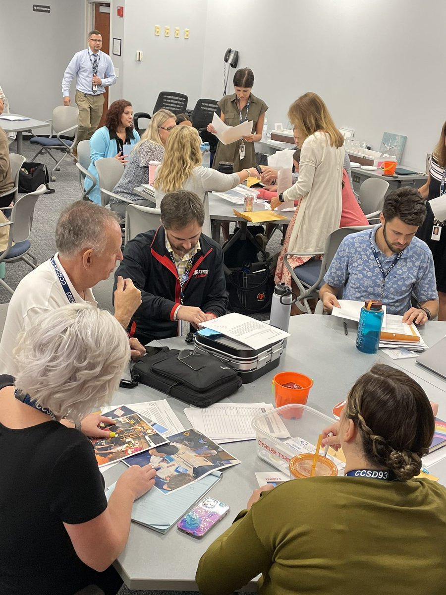 There’s no better way for new teachers and administrators to learn the key to student success than a breakout edu! #proudtobeD93