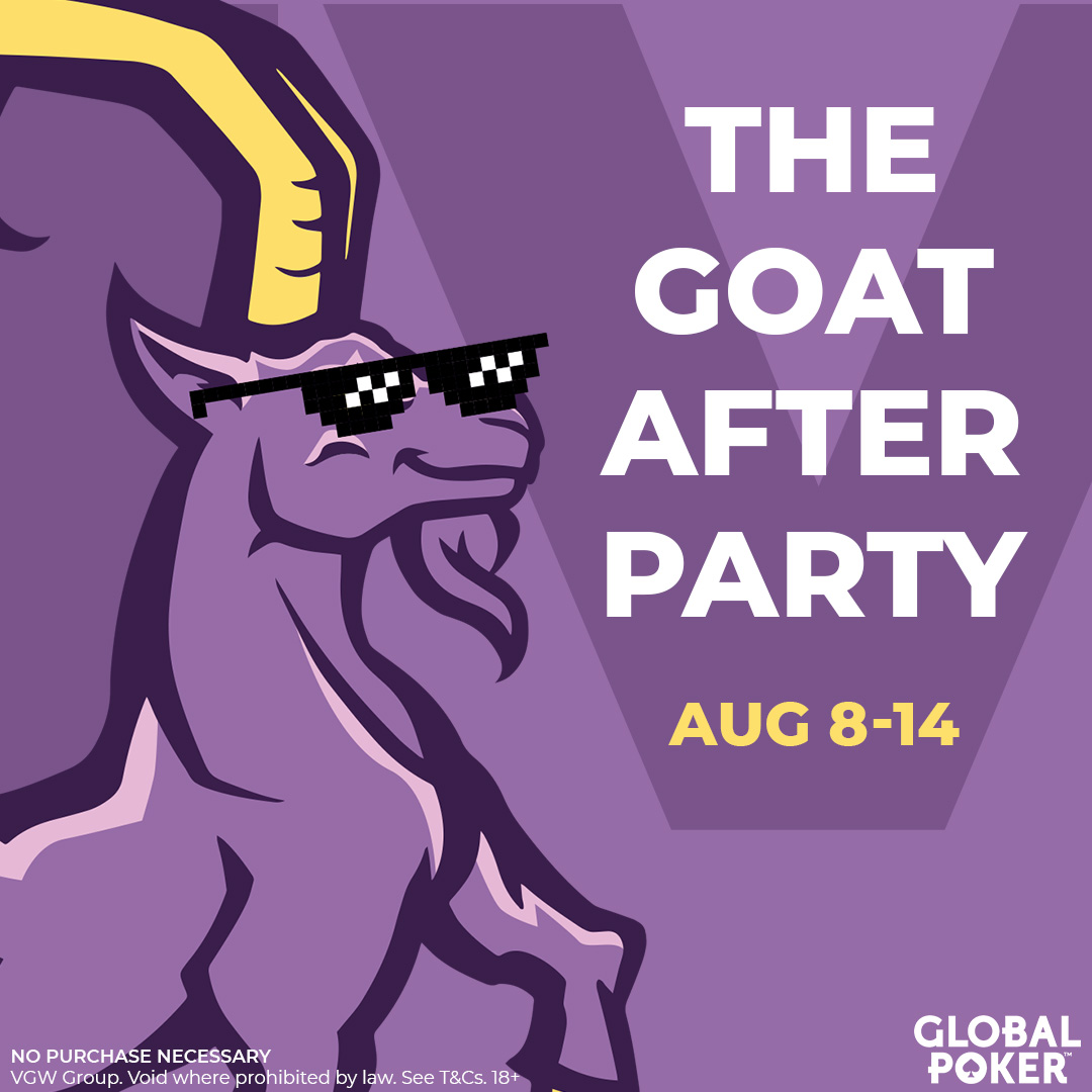 Global Poker on Twitter "Let's GOAT this After Party started! We have