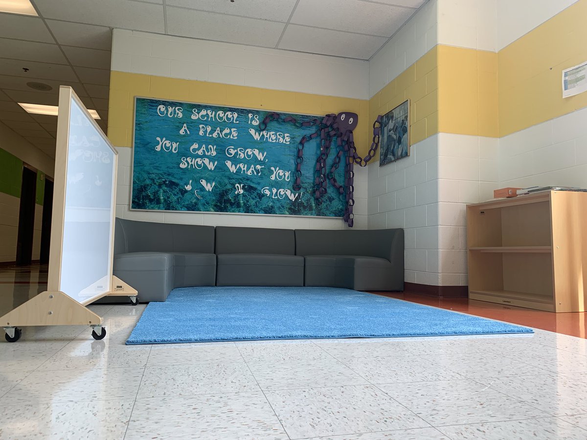EastCleSchools's tweet image. When students feel safe and comfortable in their learning environments, they’re more successful.  That’s why we’ve outfitted @Caledonia_Elem with new furniture that’s just the right size for our youngest learners.  Check out some of these learning nooks
