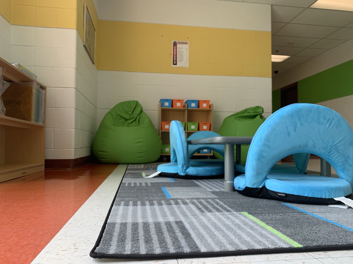EastCleSchools's tweet image. When students feel safe and comfortable in their learning environments, they’re more successful.  That’s why we’ve outfitted @Caledonia_Elem with new furniture that’s just the right size for our youngest learners.  Check out some of these learning nooks