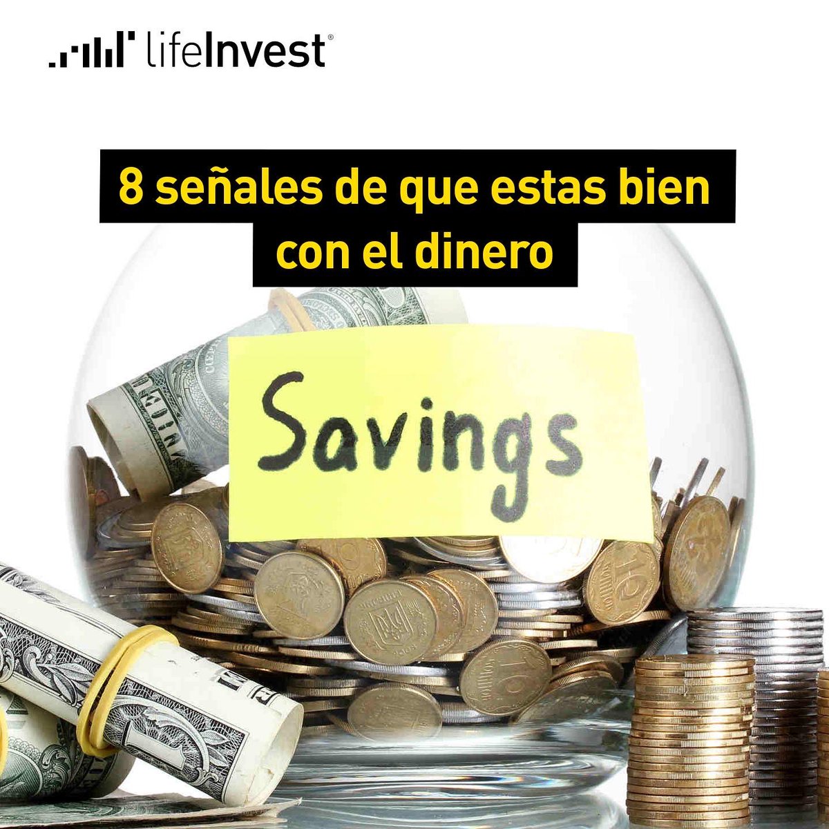 lifeinvestadv's tweet photo. Aca te dejamos 8 señales que te harán saber si estas bien con tu dinero.

#investmentadvisor #inversiones #finanzas #finanzaspersonales #finance #economia #economy #ganancias #earnings #wallstreet https://t.co/cmkrjDhszP