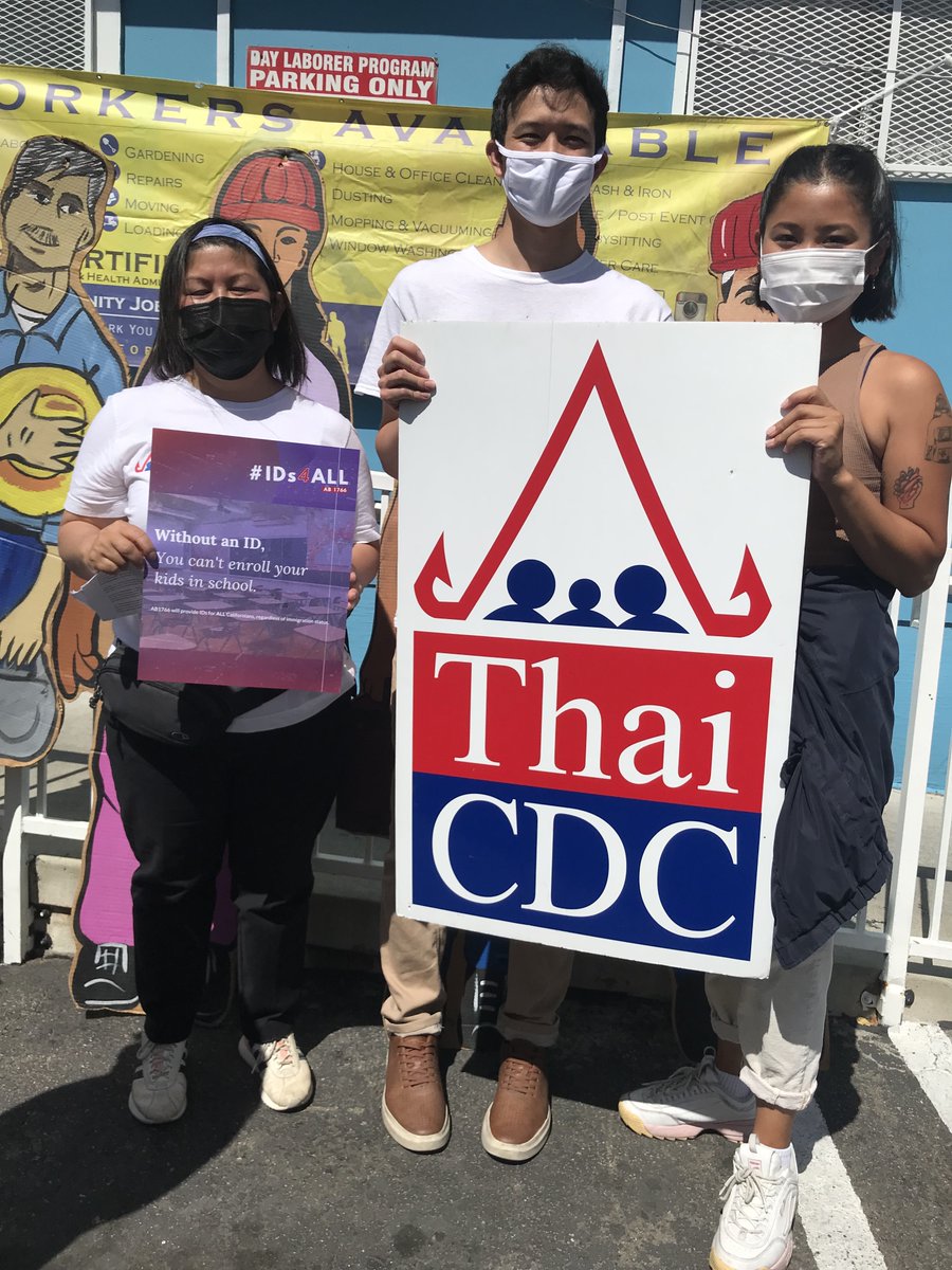 thaicdc's tweet photo. Last week, we gathered with immigrant rights advocates to call on #CALeg to support #AB1766, a bill that would provide IDs to all Californians regardless of immigration status. With #IDs4All, every resident can finally access their most basic needs and be integrated into society! https://t.co/jJ84cP1AJh