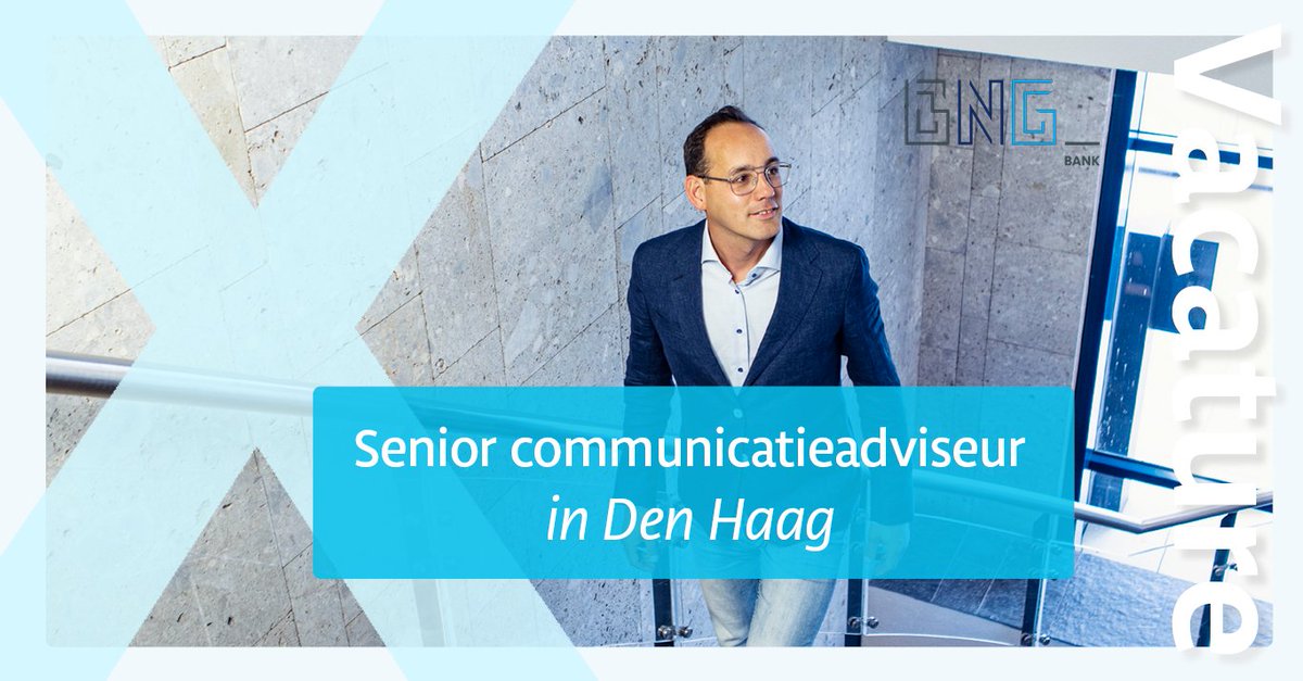 Als jij opbloeit in een rol waar je kunt bouwen aan veel verschillende onderdelen van de communicatiestrategie, is dit de vacature voor jou! 

Maak maatschappelijke impact bij BNG Bank. Solliciteer vóór 16 augustus! 👉 bit.ly/3dfUWqs