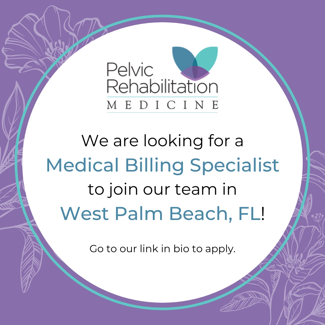 Career opportunities are available at Pelvic Rehabilitation Medicine! To apply please go to pelvicrehabilitation.applicantpro.com/jobs/

#pelvicrehabilitation #medicalcareer #jobopportunity #medicaloffice #medicalassistant