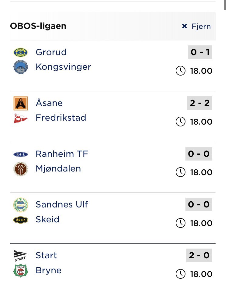 Oddshjelp's tweet photo. Her er stillinga til pause i OBOS-ligaen.

Husk #NMiodds. Bør være noen muligheter å finne her? https://t.co/opF7YErE2s