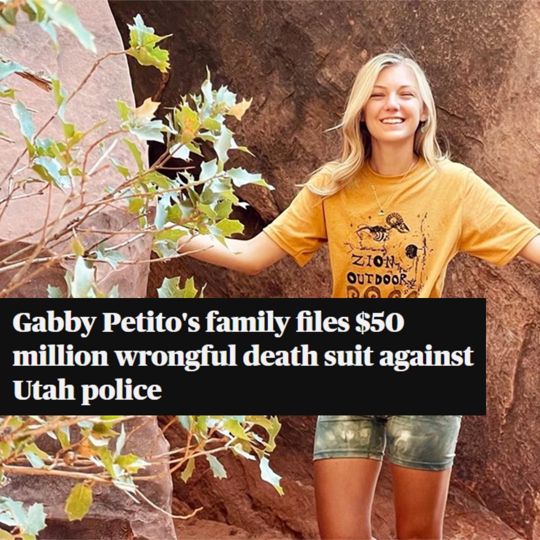 crimedoor on Twitter "Gabby Petito's family has filed a lawsuit