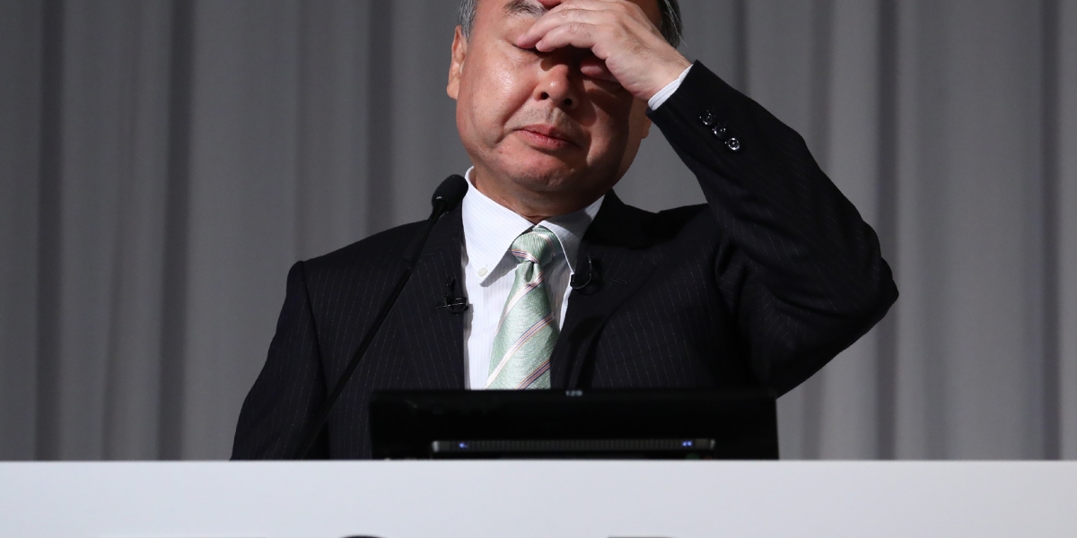 AngelRemy55's tweet photo. ‘I am quite embarrassed and remorseful’: SoftBank CEO plans widespread cost cuts as tech investments suffer, leading to a $23 billion loss https://t.co/8GmiQQEEKk https://t.co/ckwCHhREkQ