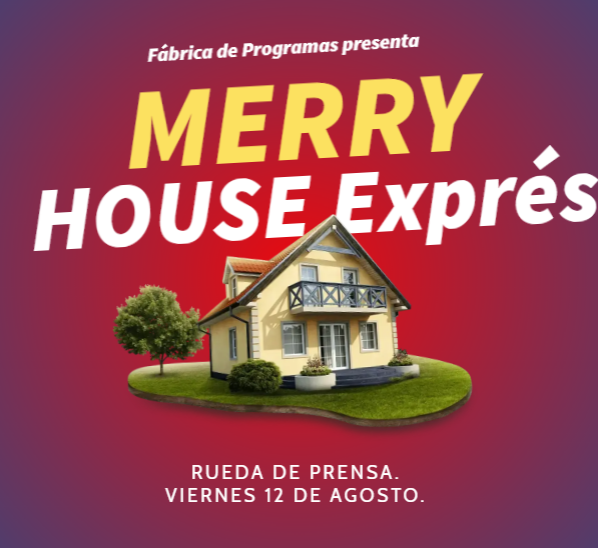El próximo viernes 12 de agosto no te pierdas la rueda de prensa de @MerryHouseFP 3 con <a href="/mariapatinocdf2/">elsa pero no de frozen❄️</a> y el equipo de la productora al frente.

¡Tenemos muchísimo que contaros! 😶😎😎