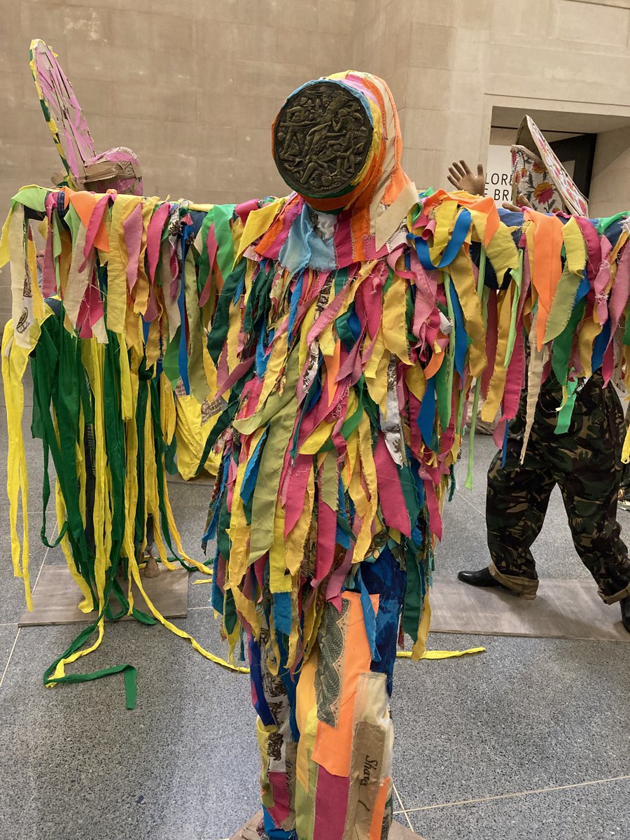 Belatedly went to see Cornelia Parker's (also brilliant) exhibition at <a href="/tatebritain/">tate britain</a> and got completely side-tracked by Hew Locke's spectacular, unsettling and intriguing The Procession. It's free as well.