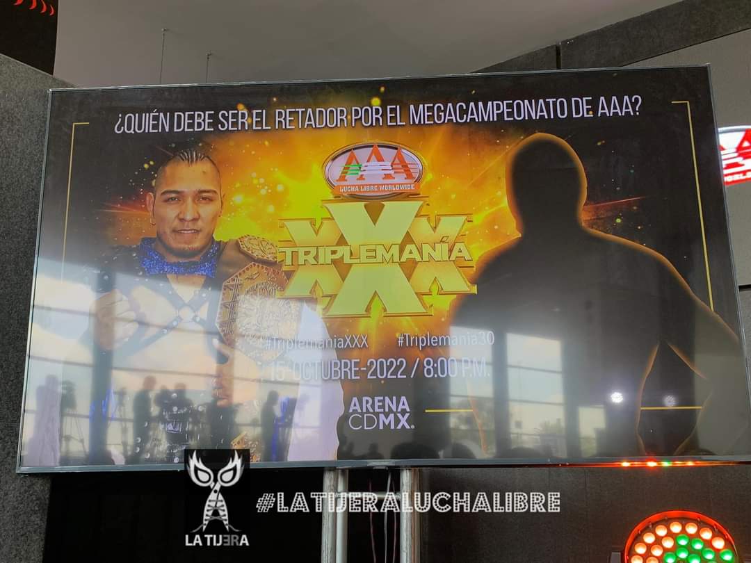 La segunda lucha será por votación en las redes de #AAA, la afición podrá decidir contra quien expondrá el #Megacampeonato el <a href="/Hijodelvikingo2/">!No bio¡</a>, quien puso sobre la mesa 3 nombres:
<a href="/KennyOmegamanX/">Kenny Omega</a>
<a href="/ReyFenixMx/">REY FENIX WWE</a>
<a href="/Psychooriginal/">Psycho Clown🤡</a>
El próximo 15 de octubre en #ArenaCiudadDeMexico...