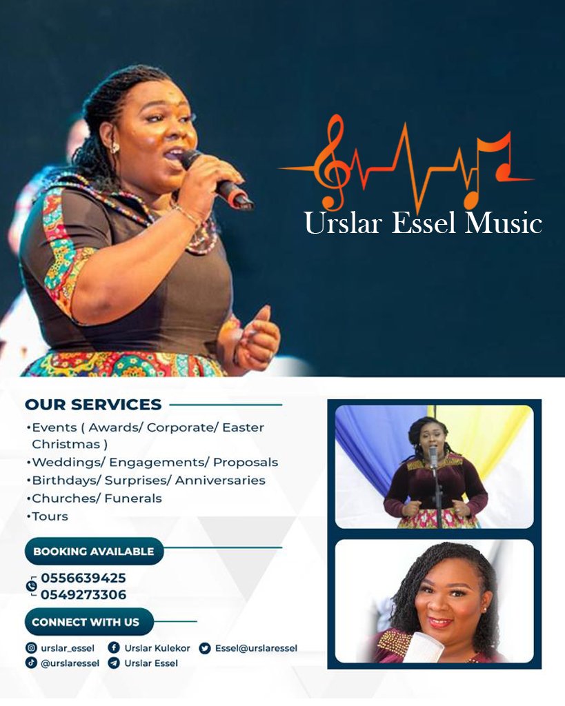 Urslaressel's tweet photo. YouTube: Urslar Essel
Facebook: Urslar Kulekor Essel
IG: urslar_essel / urslar.essel
Twitter: @Urslaressel
Ticktok: @urslaressel
#opera
#classicalsandcontemporary
#forbookingsonly
#forallocassions https://t.co/01qqvIJjRQ