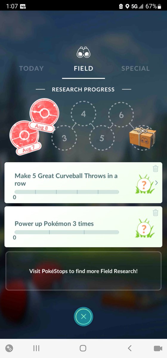 josephcup18's tweet photo. #pokemonGo 5 in a row #greatthrows #icantdo #help #Dam https://t.co/x4Fw3UxqzJ