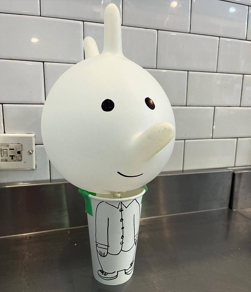 PecksFood's tweet photo. We always find the best talent right here behind the counter. 
#pecksfood
#staffart https://t.co/pGPEdEmPJ9 https://t.co/55Eu7ymfD2