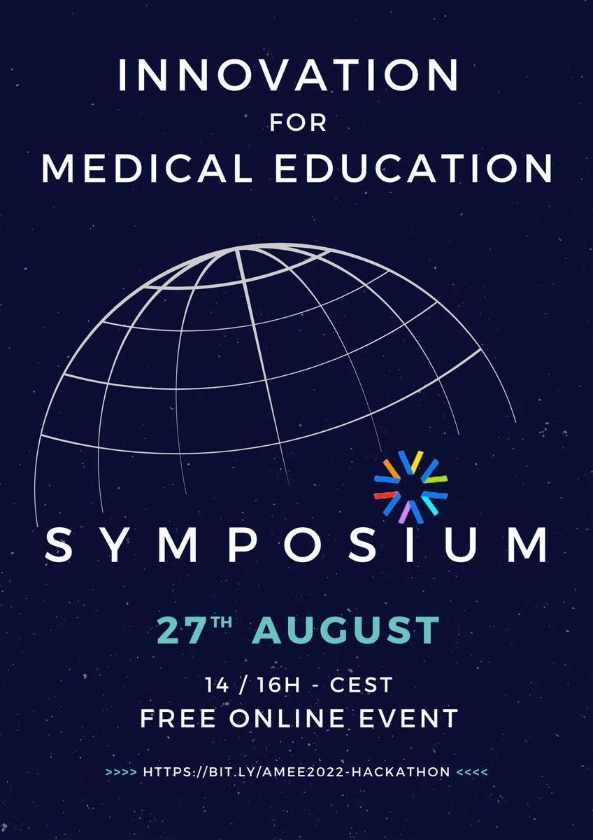 📆 L'équipe de l'#AMEE Lyon Hackathon vous donne rendez-vous pour un webinaire gratuit dédié aux innovations pédagogiques le 27 août 14h CEST.

Pour vous inspirer, échanger ou mener de nouveaux projets : rejoignez nous ici  👉 fb.me/e/2bdBirtkr