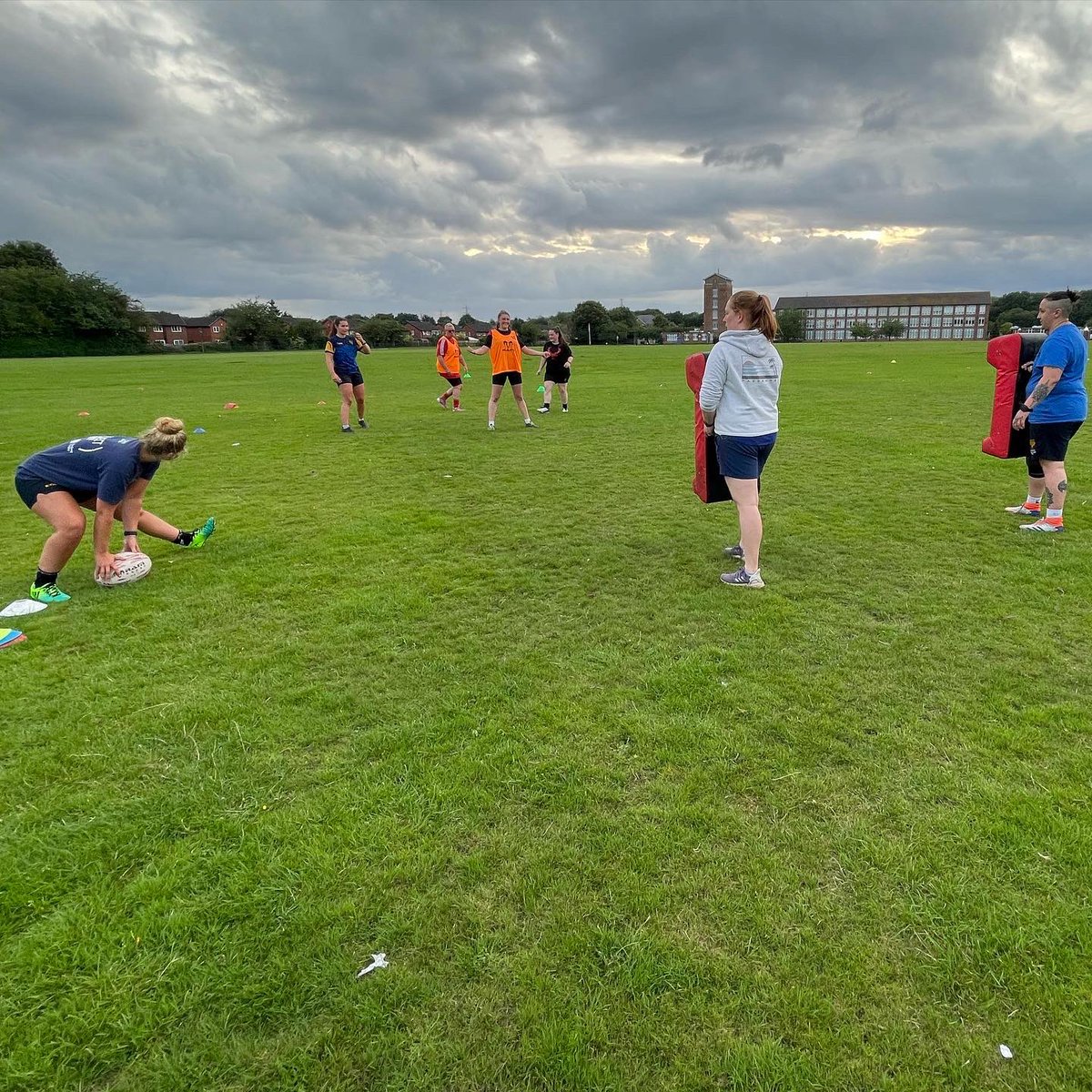 Get ready for another week of pre-season! Excited to see the team continue with preparations for the new season. We train every Wednesday 7pm-8:30pm, all abilities welcome. #womensrugby #bury #rugby #uptherams