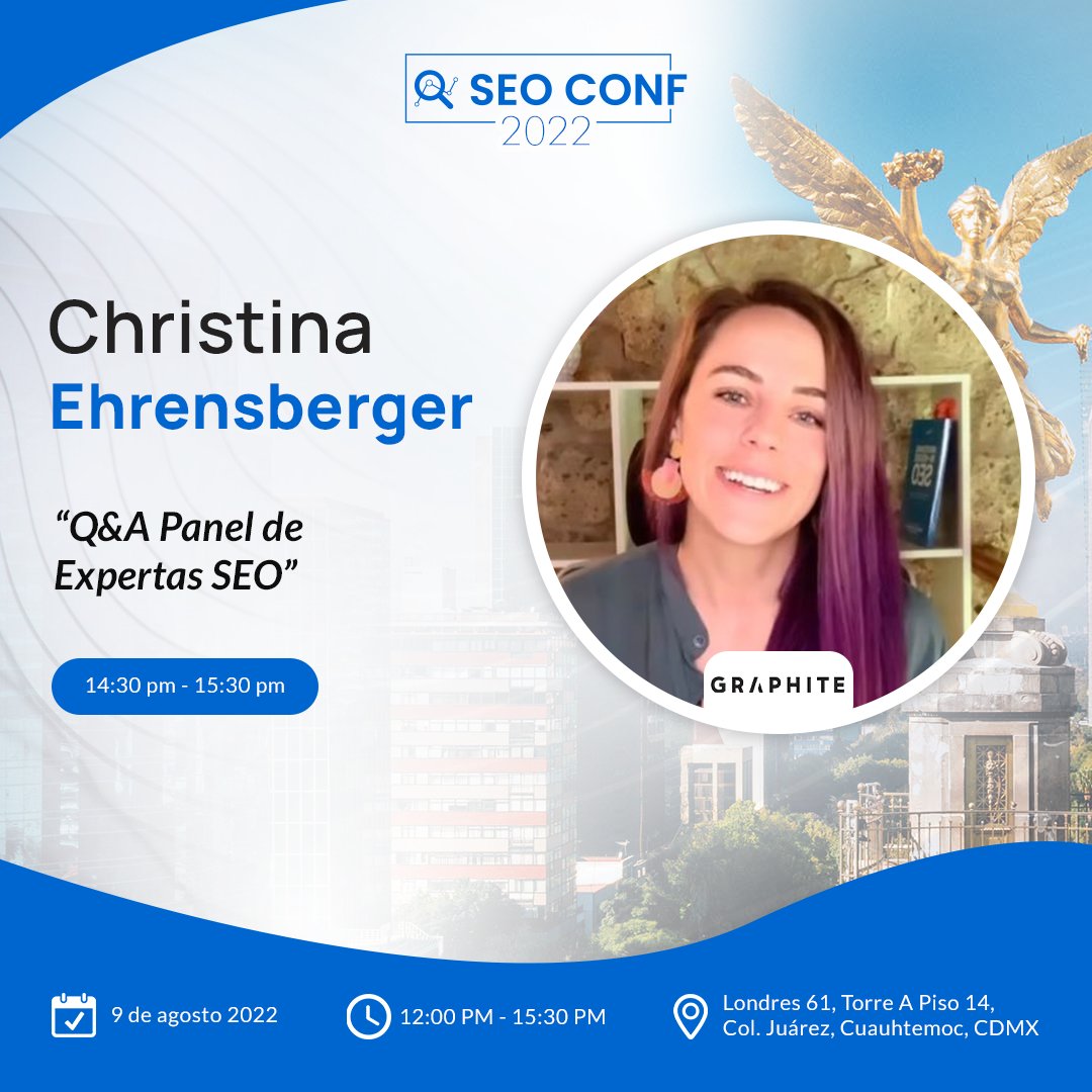 consultinamx's tweet photo. Nos vemos mañana en la Cdmx!
Voy a participar en un panel de preguntas y respuestas sobre #SEO junto con Natalia López, @ucandrea y Samantha Abam.
#seoconf @LatinasenSEO https://t.co/CPLmWTjtDU