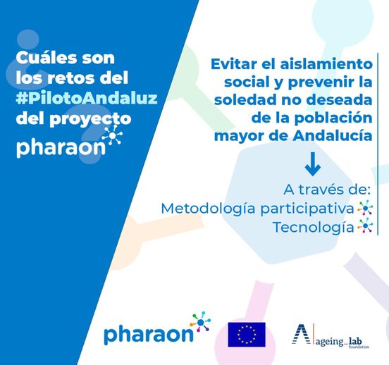 ageing_lab's tweet photo. 👵👴 ¿Conoces los principales retos del #PilotoAndaluz del @PharaonProject en el que participamos desde #AgeingLab?
ℹ️ Más información en:
👉 https://t.co/rEJWhFTK7d https://t.co/56oHQQ260X